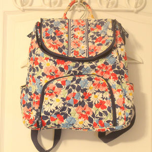 VERA BRADLEY FLORAL BACKPACK